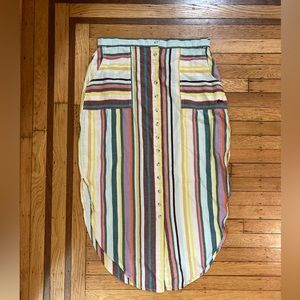 Kavu Striped Skirt, size large